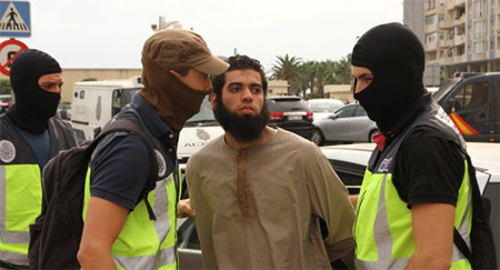 supuesto terrorista detenido