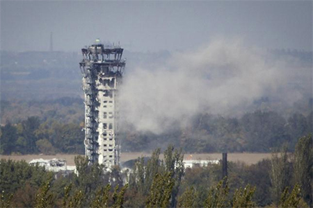 asalto al aeropuerto de donetsk