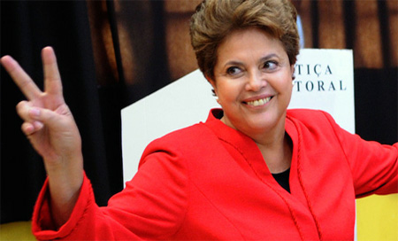 Rousseff gana elecciones presidenciales 2014