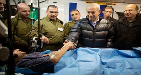 netanyahu visita a terroristas heridos