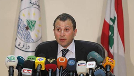 canciller libanes gebran bassil