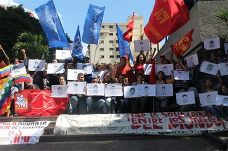 manifestacion en Caracas