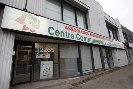 centro de una asociacion musulmana en Canada