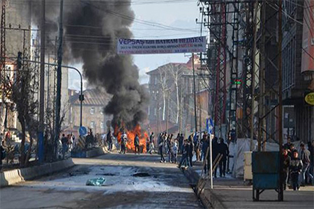 protesta kurda en Turquia