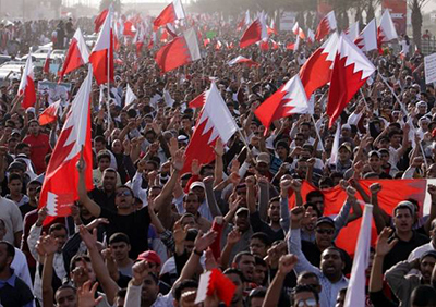 protestas en bahrein