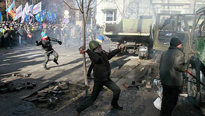 violencia en kiev