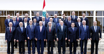 nuevo gobierno de libano