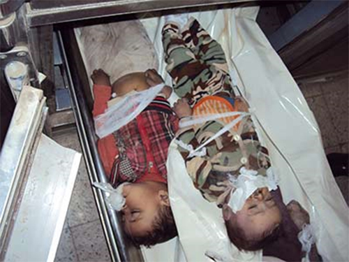 Arabia Saudí masacra a los niños en Yemen