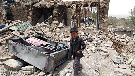 La agresión saudí ha destruido hospitales y escuelas en Yemen
