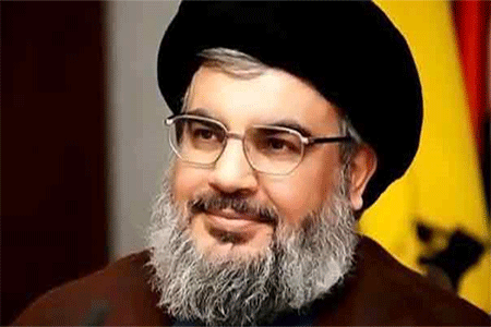 El secretario general de Hezbolá, Sayyed Hassan Nasrolá