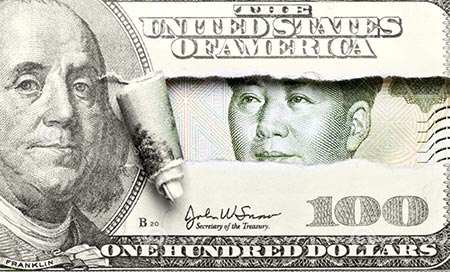 el dolár-Yuan