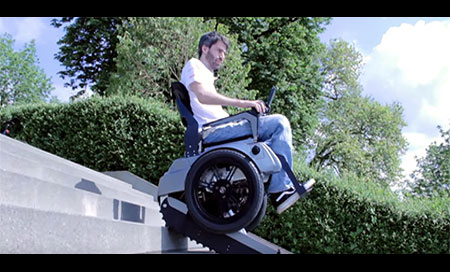 silla de ruedas para escaleras
