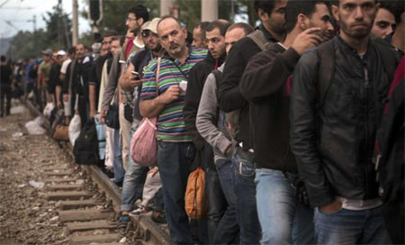 refugiados sirios en la UE