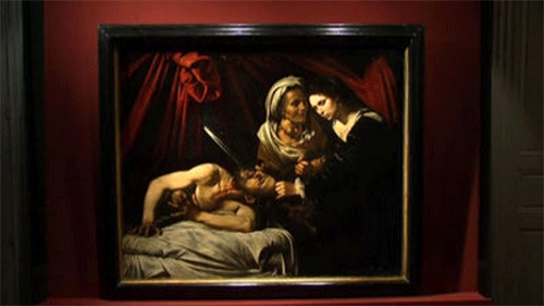 cuadro de Caravaggio, “Judith y Olofernes”