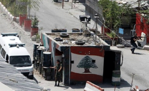 Líbano refuerza medidas de seguridad en torno al campamento palestino
