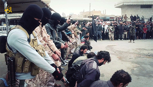 ejecuciones en el califato de Daesh