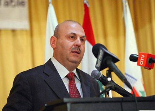 El jefe de La delegación olímpica libanesa, Salim Alhajj Nqula