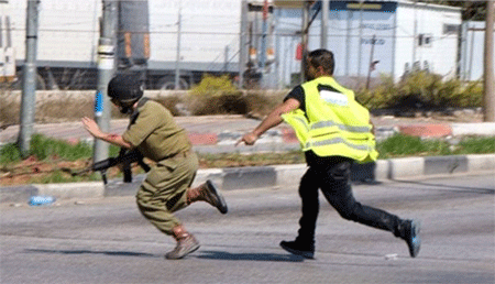 el cuchillo palestino aterroriza a los sionistas