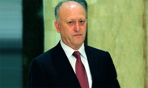 El ministro de Justicia libanés, Ashraf Rifi
