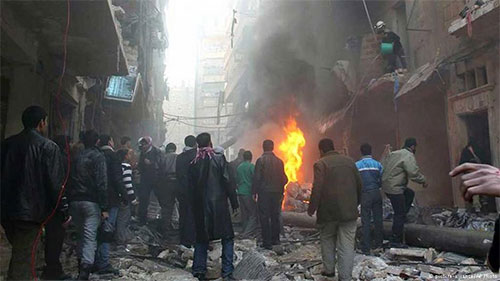 Los terroristas intensifican ataques contra la población civil en Alepo