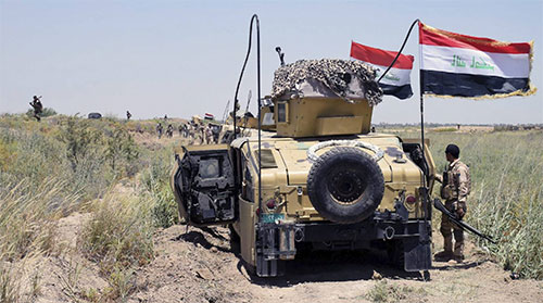 Las fuerzas iraquíes