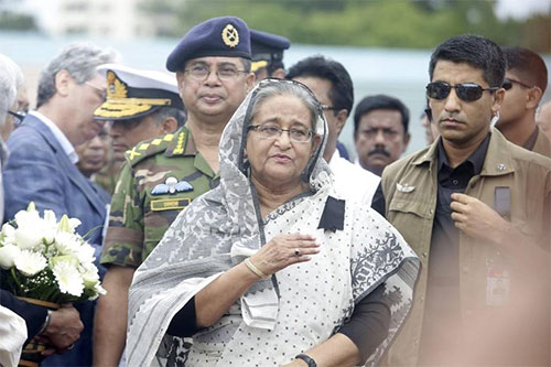 la primera ministra de bangladesh, Sheikh Hasina