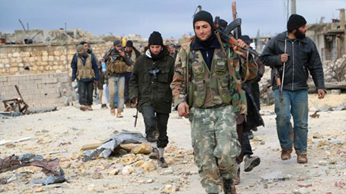 miembros del grupo terrorista Frente al Nusra