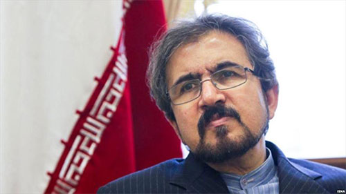 el portavoz del ministerio de Exteriores, Bahram Qassemi