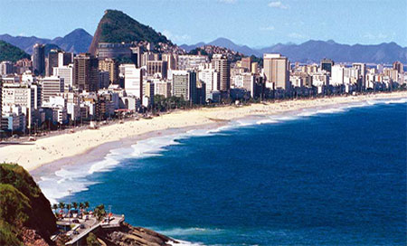 La playa de Copacabana