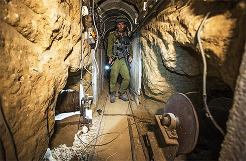 La ocupación sionista construirá un muro subterráneo en Gaza