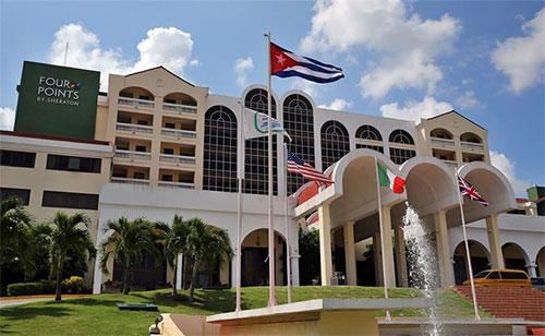 el hotel “Four Points by Sheraton” en La Habana