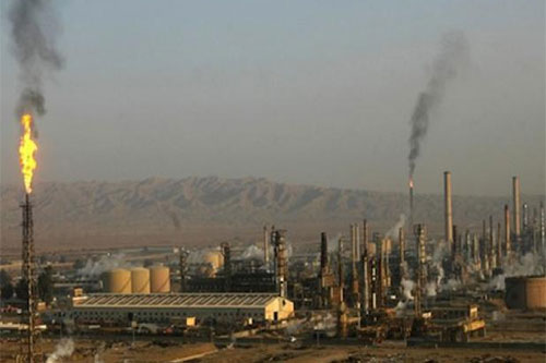 instalaciones de extracción de petróleo