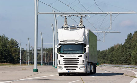 la primera carretera eléctrica del mundo