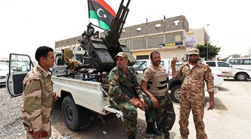 fuerzas libias controlan el puerto de Sirte