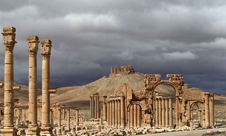 la ciudad histórica de Palmira