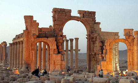 la historica ciudad de Palmira