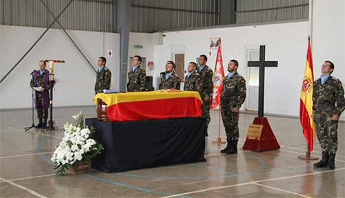 un bombardeo israelí acabó con la vida del casco azul español