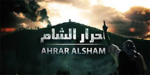 propaganda del grupo terrorista Ahrar al Sham