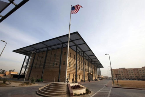 la embajada de Estados Unidos en Bagdad