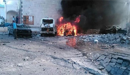 la explosión contra el comandante del Ejército, Abdelrahman al Halili