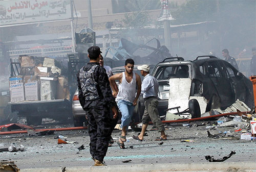 atentado terrorista en Bagdad