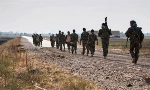 fuerzas kurdas avanzan en el norte de Raqqa