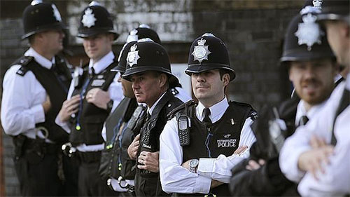 policía de Reino Unido
