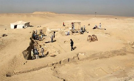 La antigua ciudad de Abydos