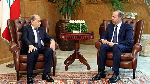 Michel Aoun recibe al enviado de Bashar al Assad
