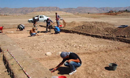 Las excavaciones en la aldea kurda Bassetki