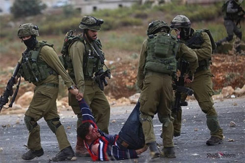 la paz que la ocupación israelí busca con los palestinos