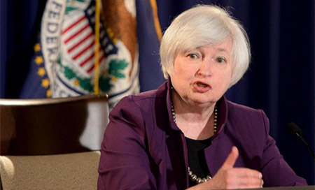 Presidenta de la Fed, Janet Yellen