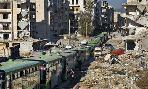 evacuar localidades asediadas en Siria