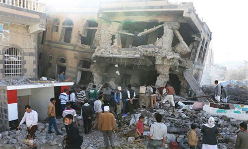 crímenes de Arabia Saudita en Yemen